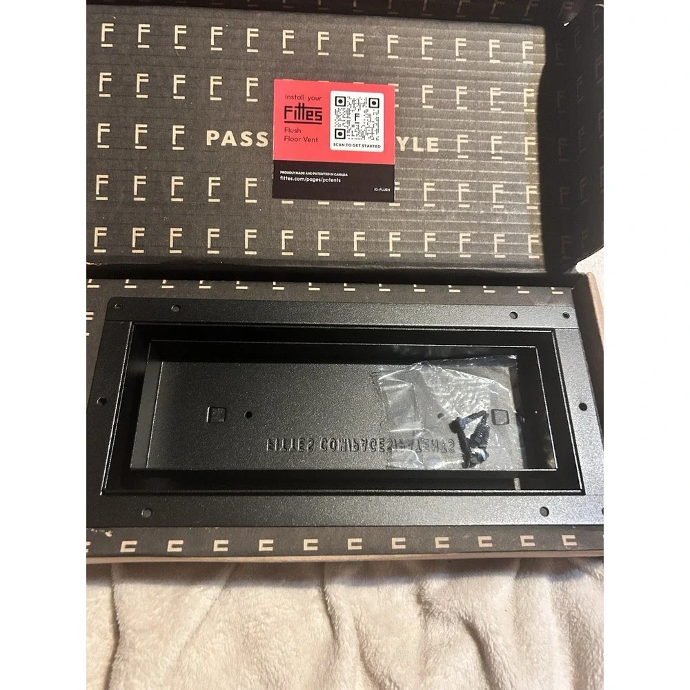 Fittes Aria FLUSH4X10BLK Flushmount Pro Vent 4